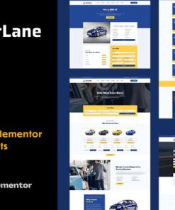 CarLane - Car Rental Elementor Template Kit