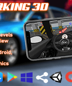 Car Parking 3D Unity Game - Car Parking Game Source Code