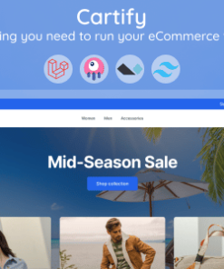 Cartify - Laravel Ecommerce Platform with Livewire, Alpine.js and Tailwind CSS