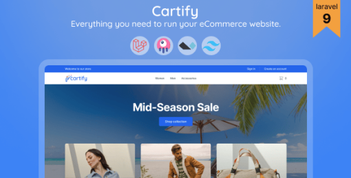 Cartify - Laravel Ecommerce Platform with Livewire, Alpine.js and Tailwind CSS