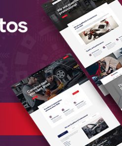 Carutos - Car Repair Services & Auto Parts WooCommerce WordPress Theme