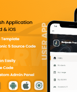 Carwash - Car Repair App Template | Ionic 5 | Android Ios