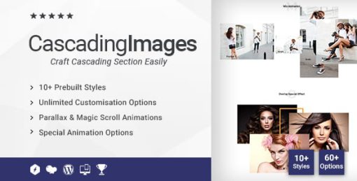 Cascading Images/Slider Addon for WPBakery Page Builder (formerly Visual Composer)