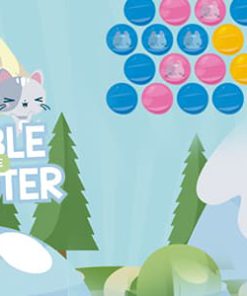 Cat Rescue Bubble Shooter HTML5 Construct 3 Game