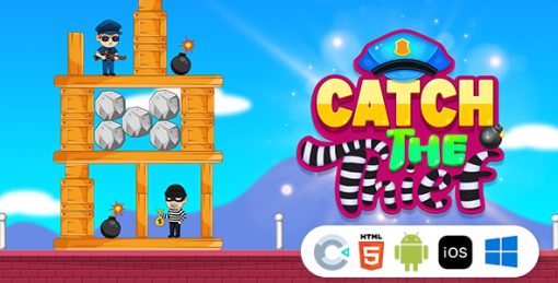 Catch The Thief [ Construct 3, HTML5 ]