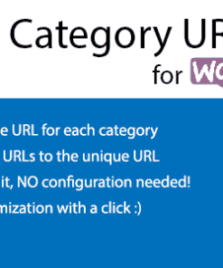 Category URLs Fixer for WooCommerce