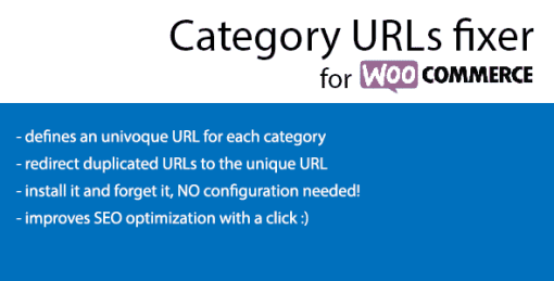 Category URLs Fixer for WooCommerce
