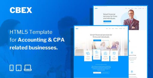 CBEX – Responsive CPA, Tax and Accounting HTML5 Template