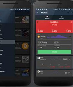 CCT - Crypto Currency Tracker Android App | Blockfolio | ICO's | Admob Ads | Notifications | News