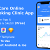 CeCare ANDROID + IOS + FIGMA + SKETCH | UI Kit | Flutter | Online Clinic & Medical App