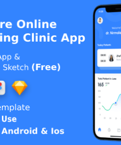 CeCare ANDROID + IOS + FIGMA + SKETCH | UI Kit | Flutter | Online Clinic & Medical App