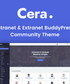 Cera - Intranet Document Sharing, Community Knowledge Base & E-learning Theme