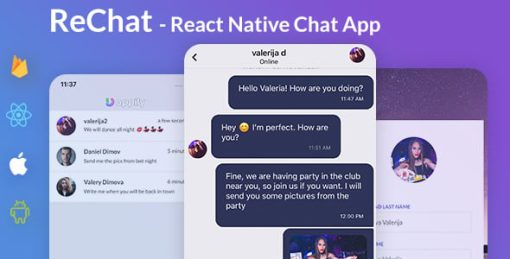 Chat App Template - React Native Expo