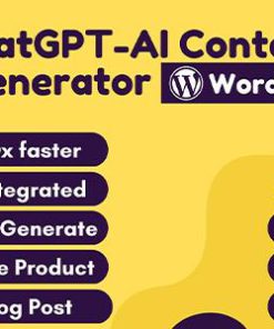 ChatGPT-AI Content Generator WordPress