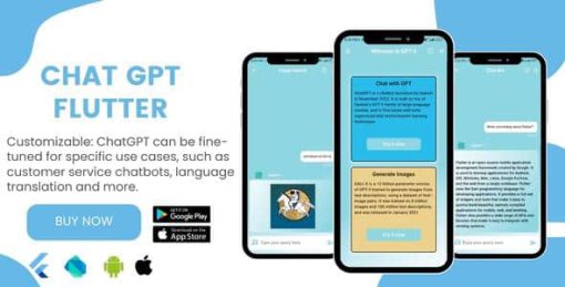 ChatGPT Image and Text Generation Flutter