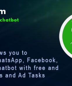 ChatHam - Facebook, WhatsApp, Telegram chatbot with Ad tasks