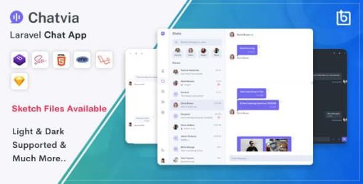 Chatvia - Laravel Pusher Chat App
