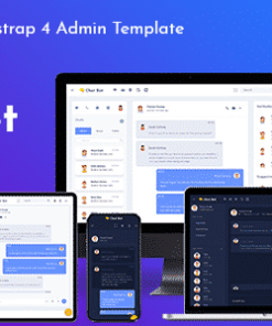 Chatx Bot Responsive Bootstrap Admin Dashboard Template