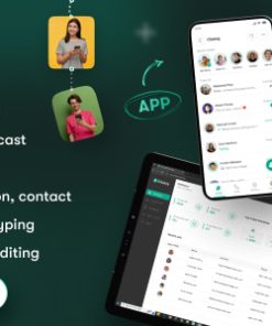 Chatzy - Whatsap Clone Chat & Call App | User App | Web App |  Admin App | Inapp Subscription