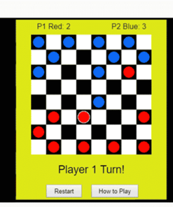 CHECKERS GAME- 1 project