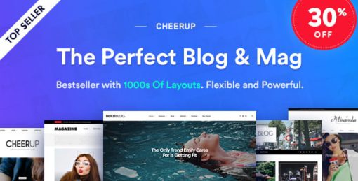 CheerUp - Food, Blog & Magazine
