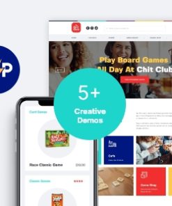 Chit Club | Board Games Club & Anticafe WordPress Theme