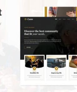 Cholot - Retirement Community WordPress Theme