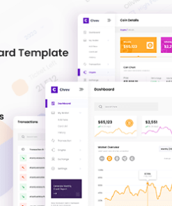 Chrev - Vite Crypto Admin Dashboard Template