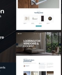 Chrimson | Windows & Doors Installation Services Store WordPress Theme + AI