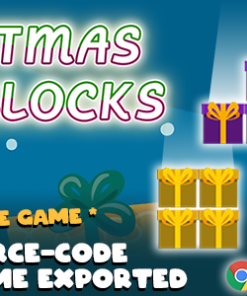 Christmas Blocks HTML5 Game - With Construct 3 File (.c3p)