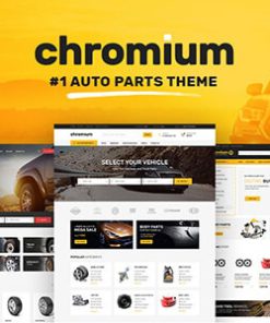 Chromium - Auto Parts Shop WordPress WooCommerce Theme