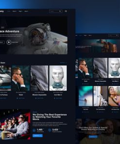 Cinomy – Movie TV & Streaming Services Elementor Template Kit