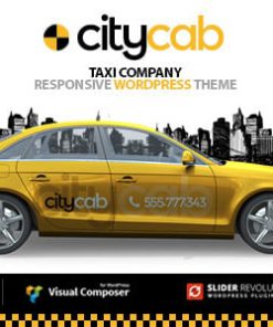 CityCab - Taxi Company  WordPress Theme