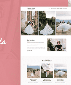 CKARLA - Minimal Wedding Photography Template