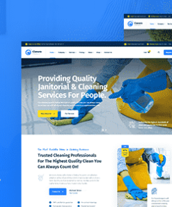 Clanora - Cleaning Services WordPress Theme