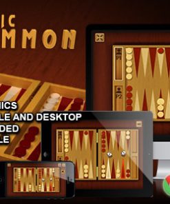 Classic Backgammon - HTML5 Board Game