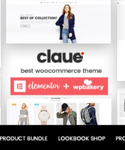 Claue - Clean, Minimal Elementor WooCommerce Theme