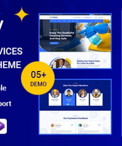 Cleeny – Cleaning Services & Repair Company WordPress Theme