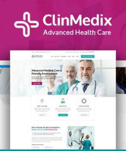 Clinmedix - Health And Medical WordPress Theme