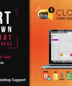 Cloud Chat 3 - SaaS - Live Support Chat Business