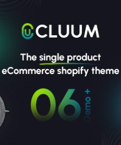Cluum - The Single Product eCommerce Shopify Theme