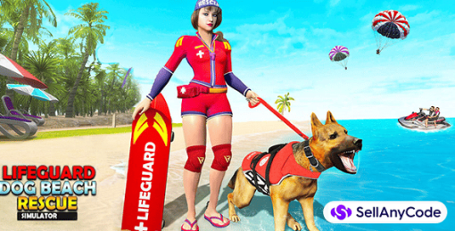 Coast Lifeguard Beach Rescue Duty