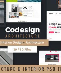 CoDesign - Architecture & Interior PSD Template