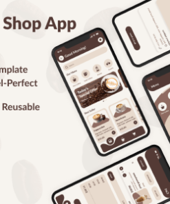 CoffeeBuzz - eCommerce App for Coffee Shop - Flutter Mobile App Template | Android & iOS