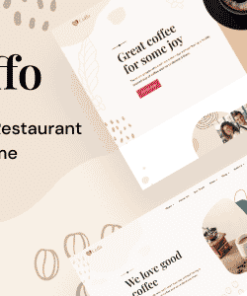Coffo - Coffee Shop & Restaurant WordPress Theme