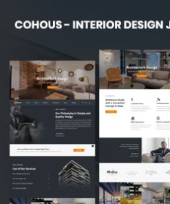 Cohous - Interior Design Helix Ultimate Joomla Template