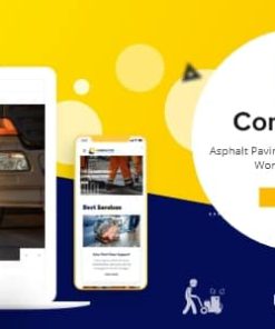 Compactor - Road Construction WordPress Theme