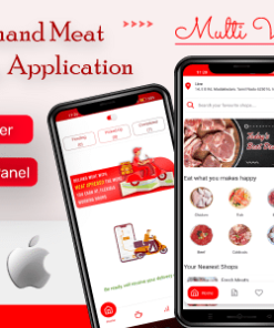 Complete Meat Delivery Solution | Android | iOS | React Native