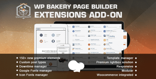 Composium - WP Bakery Page Builder Extensions Addon (formerly for Visual Composer)