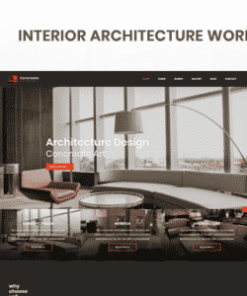 Concreate - Interior Architecture Interactive WordPress Theme